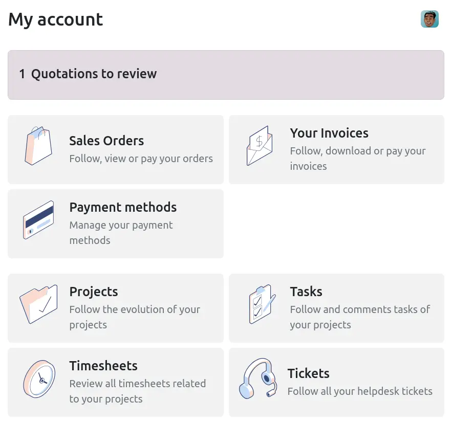 Verkoop software portaal