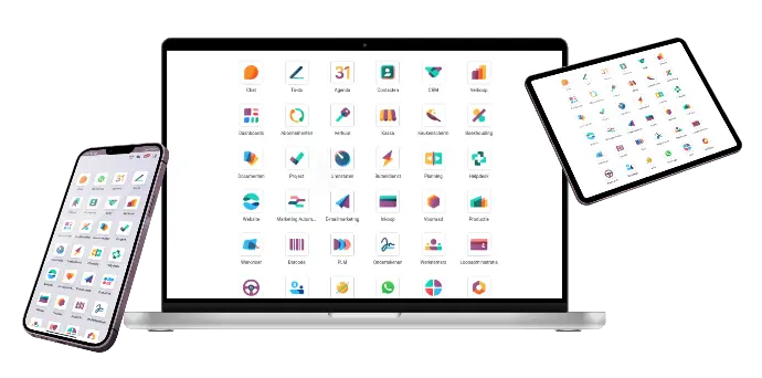 Start met Odoo bedrijfsapps